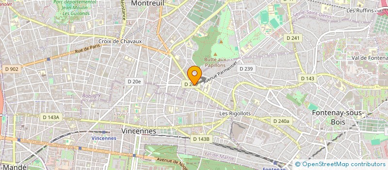 localisation de l'entreprise SCDF BOULAID FERTATE à FONTENAY-SOUS-BOIS