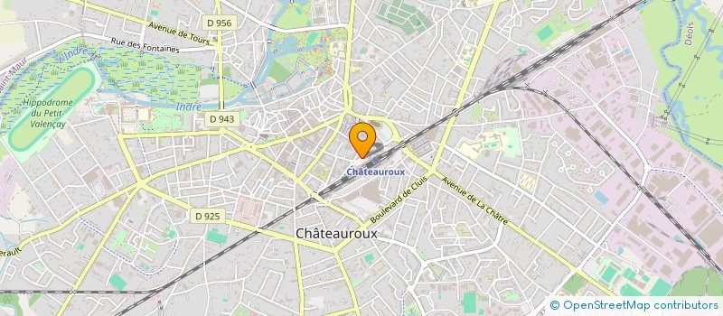 localisation de l'entreprise SCDF BOURIT CHRISTIAN ET JOELLE à CHATEAUROUX