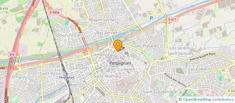 localisation de l'entreprise SCDF BROUNEUR GERALD ET BROUNEUR LUDOVIC  PERPIGNAN