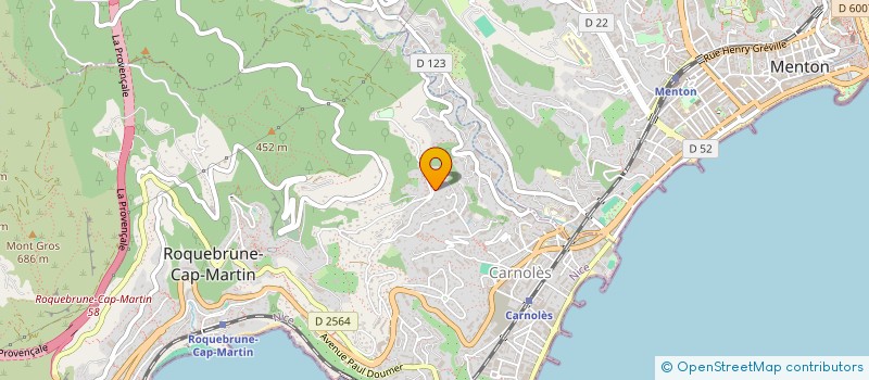 localisation de l'entreprise SCDF CANAVESIO ARTHUR ET JULIEN à ROQUEBRUNE CAP MARTIN