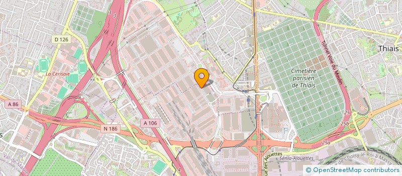 localisation de l'entreprise SCDF CAYREL JEAN-CLAUDE DUMAS ANDREE  RUNGIS