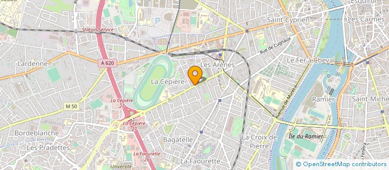 localisation de l'entreprise SCDF CHAMAYOU MOUCHET LOUVRIER SELARL MALDENT à TOULOUSE