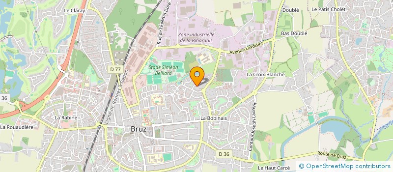 localisation de l'entreprise SCDF CHAVES AMERICO & DE JESUS ARCINDO  BRUZ