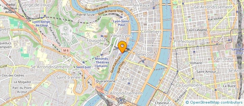 localisation de l'entreprise SCDF CHAZOTTIER JEAN ET CHRYSTEL  LYON