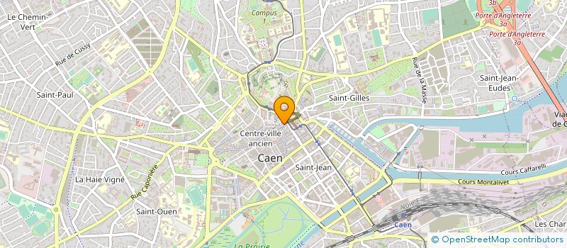 localisation de l'entreprise SCDF CHERRIER ET CHAMPAIN à CAEN