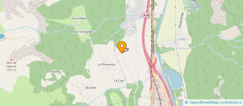 localisation de l'entreprise SCDF CHESNEY MARCEL ET CHESNEY RENE  SALLANCHES