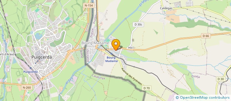 localisation de l'entreprise SCDF CHIRURGIENS DENT MME M.CONSCIENCE  BOURG-MADAME