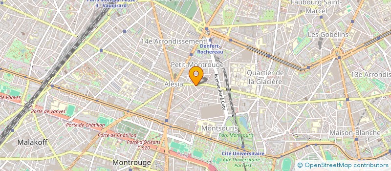 localisation de l'entreprise SCDF CIMATTI ET GUIMART  PARIS