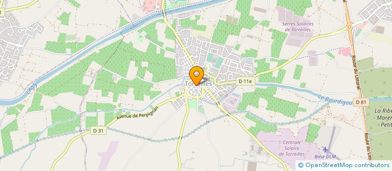 localisation de l'entreprise SCDF CLAUDETTE ET EDMOND CASTILLO à TORREILLES