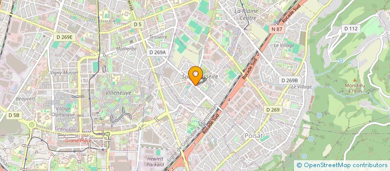 localisation de l'entreprise SCDF CONTELLO ANNA ET ASTORGUES MARIANTH  SAINT-MARTIN-D'HERES