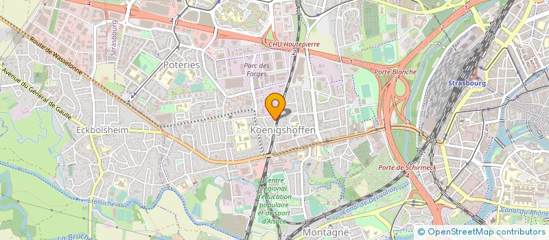 localisation de l'entreprise SCDF COSAR ASLAN ET TARHAN ALI à STRASBOURG