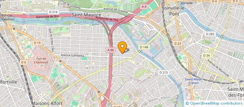 localisation de l'entreprise SCDF COUDRY à MAISONS-ALFORT