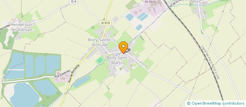 localisation de l'entreprise SCDF CREPIN FRERES à BOIRY-SAINT-MARTIN