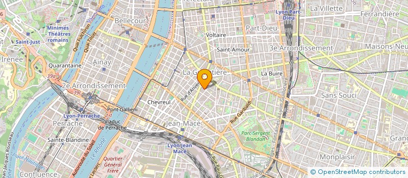 localisation de l'entreprise SCDF D ORNANO PROST DUMONT  LYON