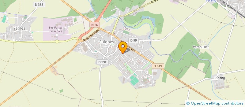 localisation de l'entreprise SCDF DAUZAT ET FONCIN à GUIGNES