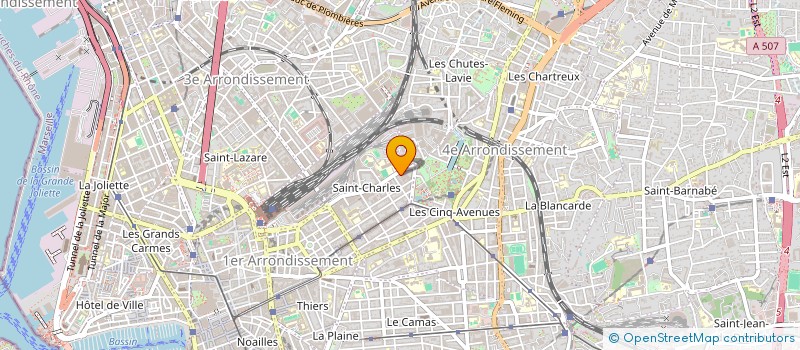 localisation de l'entreprise SCDF DAVID ET AMSELLEM à MARSEILLE