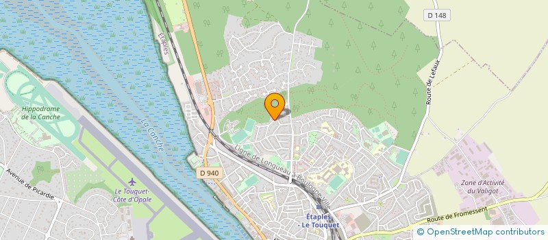 localisation de l'entreprise SCDF DE FAIT RAMET FRANCIS ET BERNARD à ETAPLES