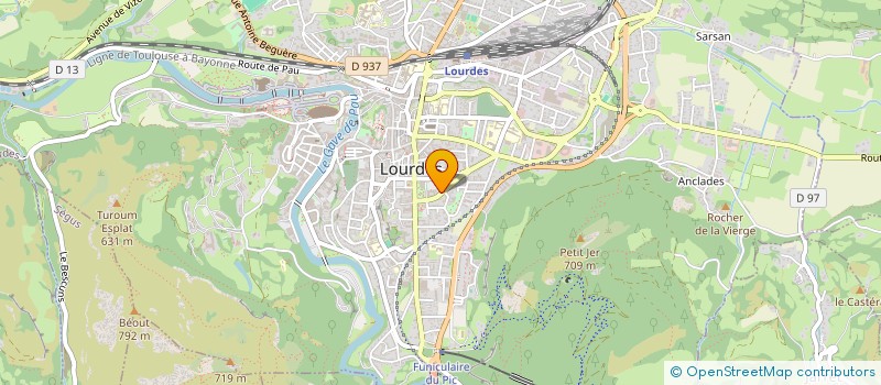 localisation de l'entreprise SCDF DE VALICOURT BERNARD ET MARC  LOURDES