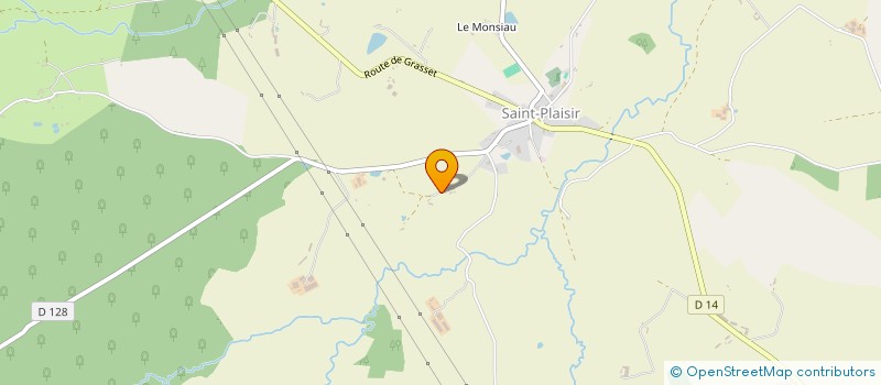 localisation de l'entreprise SCDF DECLERCQ à SAINT-PLAISIR