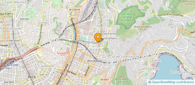 localisation de l'entreprise SCDF DELRIVO ET MUSSO à NICE