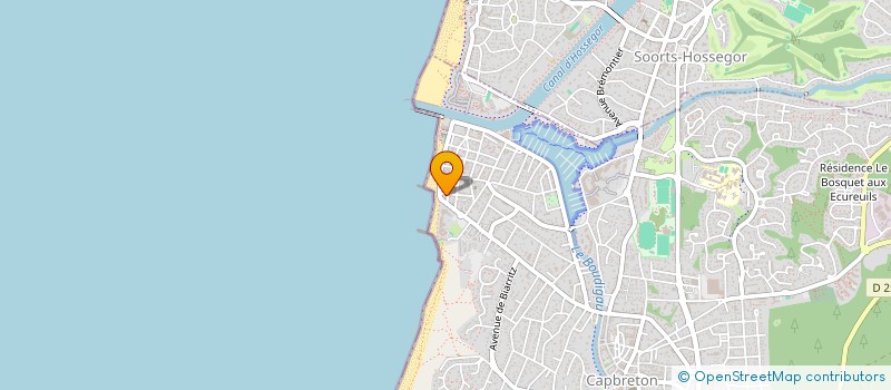 localisation de l'entreprise SCDF DESCHENES SYLVAIN ET BRUNEAU REGINE  CAPBRETON