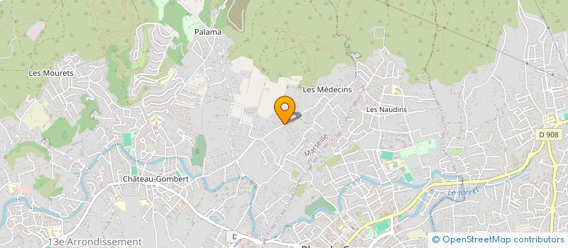 localisation de l'entreprise SCDF DEVICTOR ORSUCCI à MARSEILLE