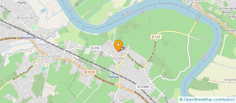 localisation de l'entreprise SCDF DEYROLLE ET MASSIP  ISLE-SAINT-GEORGES