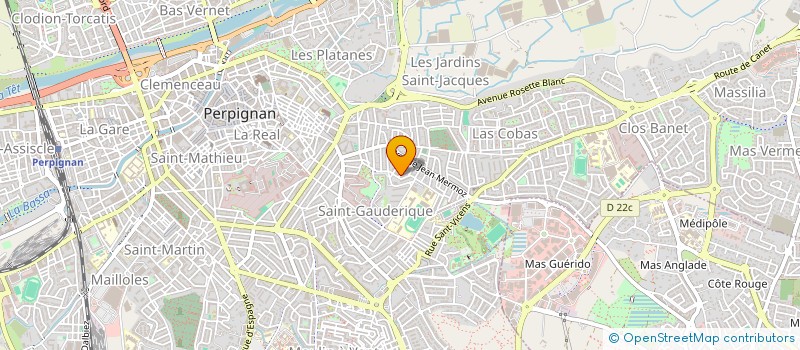 localisation de l'entreprise SCDF DO PHUOC à PERPIGNAN