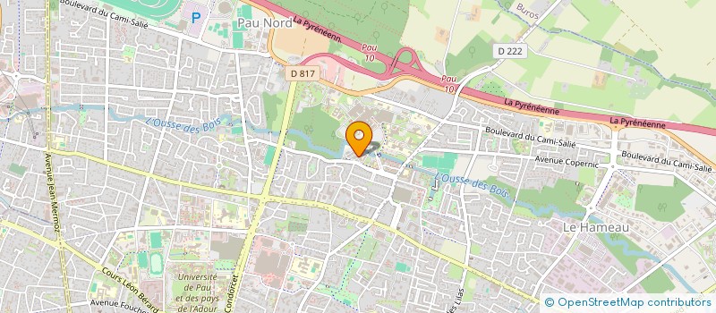 localisation de l'entreprise SCDF DOCTEURS LEGRAND ET PICOT à PAU