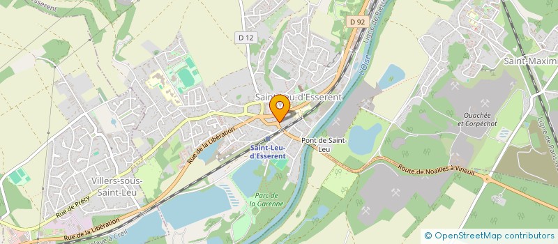 localisation de l'entreprise SCDF DONATI GUBERT à SAINT-LEU-D'ESSERENT