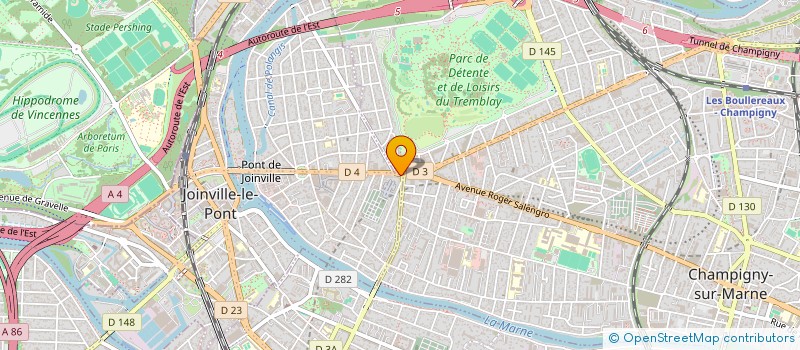 localisation de l'entreprise SCDF DOS SANTOS FERNAND ET JOSE  JOINVILLE-LE-PONT