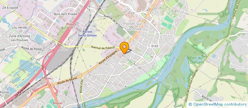 localisation de l'entreprise SCDF DOS SANTOS M ET DOS SANTOS CASADO A  PORTET-SUR-GARONNE