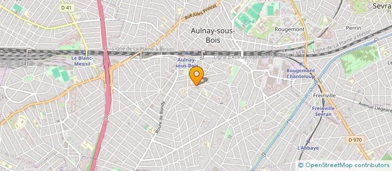 localisation de l'entreprise SCDF DR LENTSCHENER ET VIATEAU PONCIN à AULNAY-SOUS-BOIS