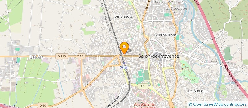 localisation de l'entreprise SCDF DUMONT MARC ET FRANCOISE MIDIPLANTE à SALON-DE-PROVENCE