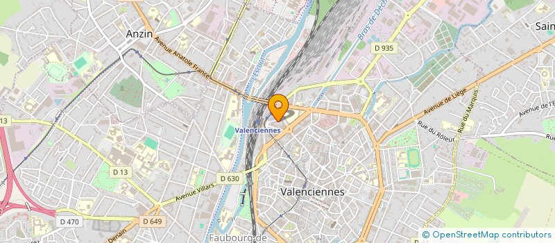 localisation de l'entreprise SCDF DUSART & ZARROUK à VALENCIENNES