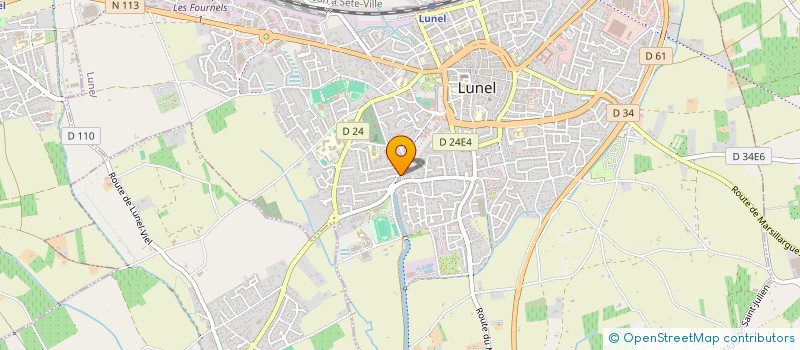 localisation de l'entreprise SCDF EL GOTE M ET HASSAB A à LUNEL