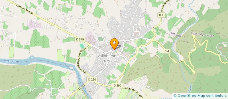 localisation de l'entreprise SCDF EL HARRAS AHMED ET DAOUAYRY OMAR à VALLON-PONT-D'ARC