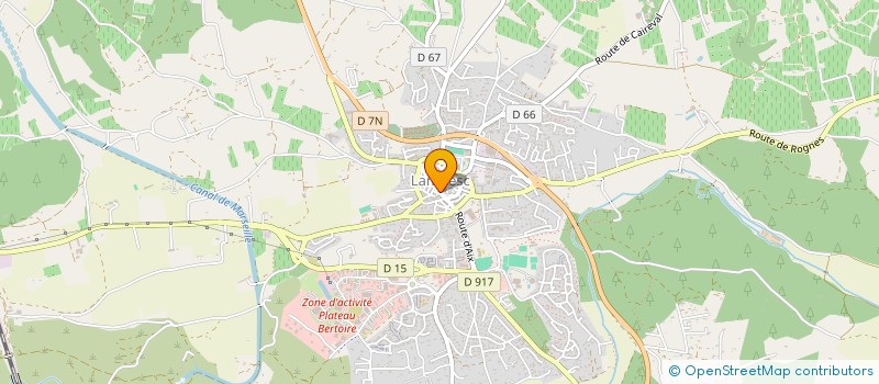 localisation de l'entreprise SCDF ESCUDERO ET ZAMUDIO à LAMBESC