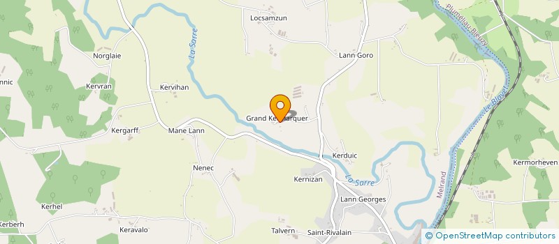 localisation de l'entreprise SCDF ETA CARCREFF à PLUMELIAU-BIEUZY