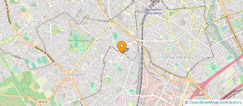 localisation de l'entreprise SCDF EVAUX-ARNOULT JEANTEUR à MONTPELLIER