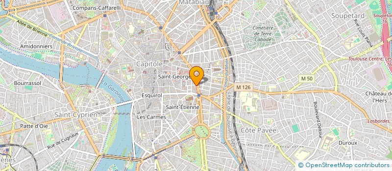localisation de l'entreprise SCDF FABRE RAYNAL à TOULOUSE