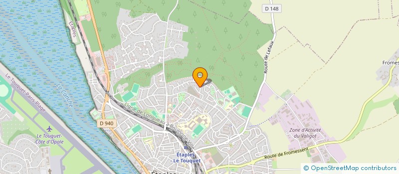 localisation de l'entreprise SCDF FAIT JACQUES ET JEAN-YVES  ETAPLES