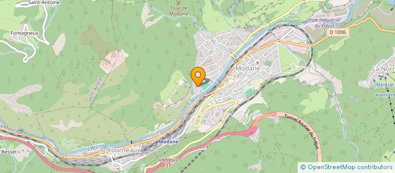 localisation de l'entreprise SCDF FAVRE ROBERT ET FAVRE FLORA  MODANE