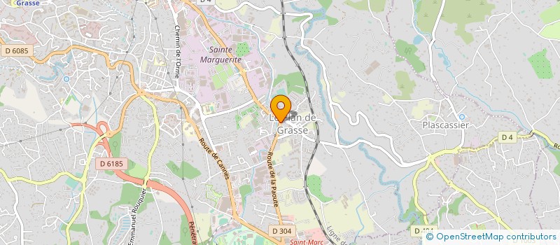 localisation de l'entreprise SCDF FEMY ET SLIMANE  GRASSE