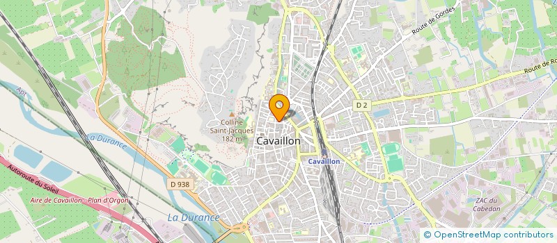 localisation de l'entreprise SCDF FERREY & ESPITALIER à CAVAILLON