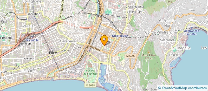 localisation de l'entreprise SCDF FERRIER ET BASILE à NICE