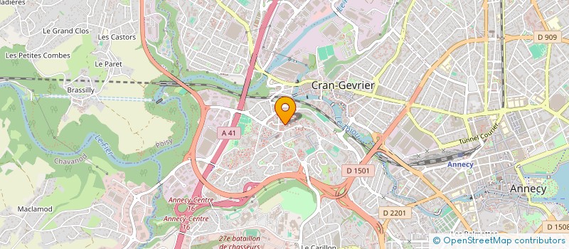 localisation de l'entreprise SCDF FIGUEIREDO MARIO ET MARQUES AUGUSTO  ANNECY