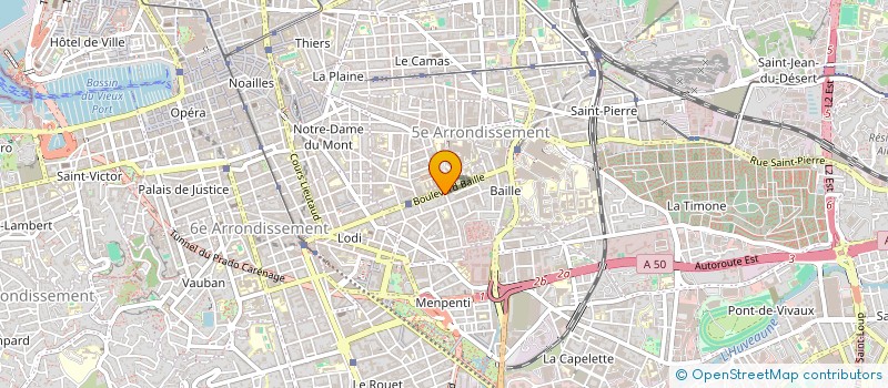 localisation de l'entreprise SCDF FILOSA VINCENT ET FLACHI ANTOINE à MARSEILLE