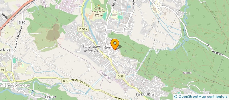 localisation de l'entreprise SCDF FOLCO PAULE ET SILIGONI ELIANE à GARDANNE