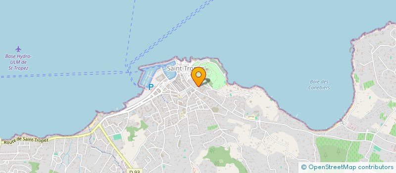 localisation de l'entreprise SCDF FOLLI JEAN ET BERTAUD ETIENNE  SAINT-TROPEZ